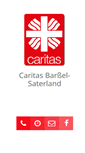 Mobile Screenshot of caritas-barssel-saterland.de